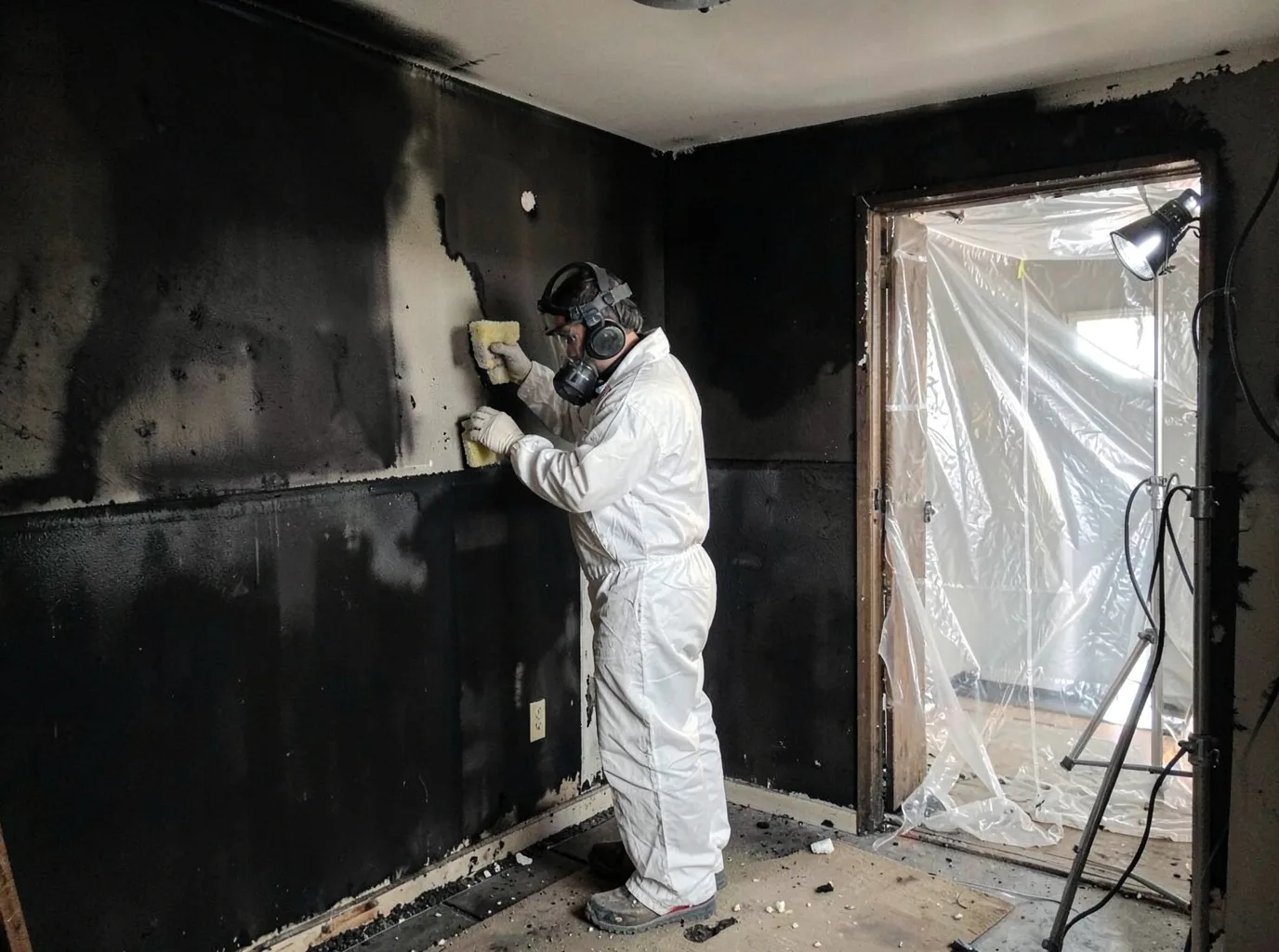 Fire Damage Restoration company in Richland, MI